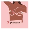 de regel van 3 vertelt hoe je zelf je borsten checkt
